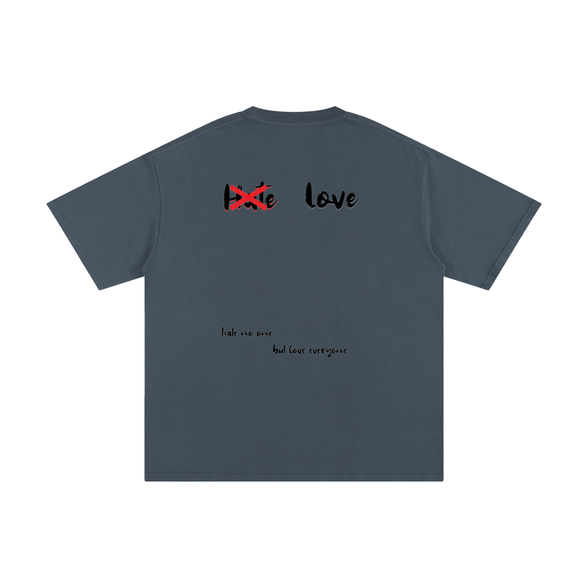 HeyHappi Love Over Hate T-Shirt