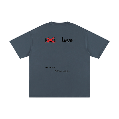 HeyHappi Love Over Hate T-Shirt
