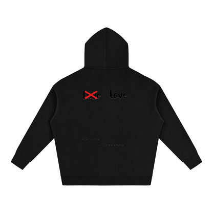 HeyHappi Love Over Hate Hoodie