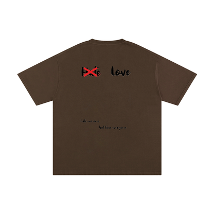 HeyHappi Love Over Hate T-Shirt