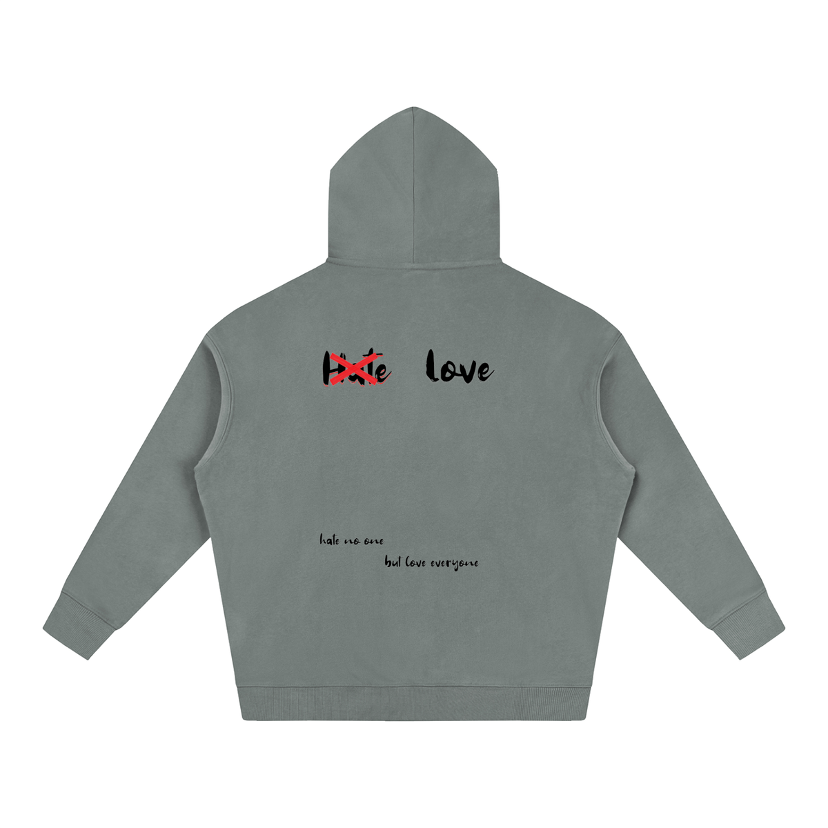 HeyHappi Love Over Hate Hoodie