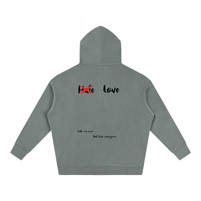 HeyHappi Love Over Hate Hoodie