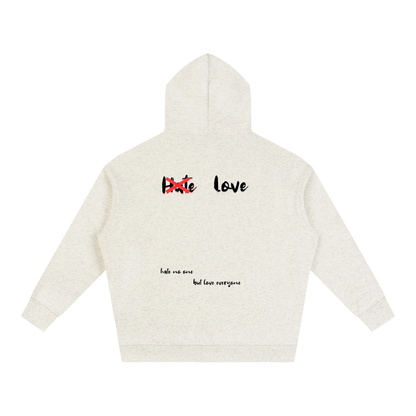 HeyHappi Love Over Hate Hoodie