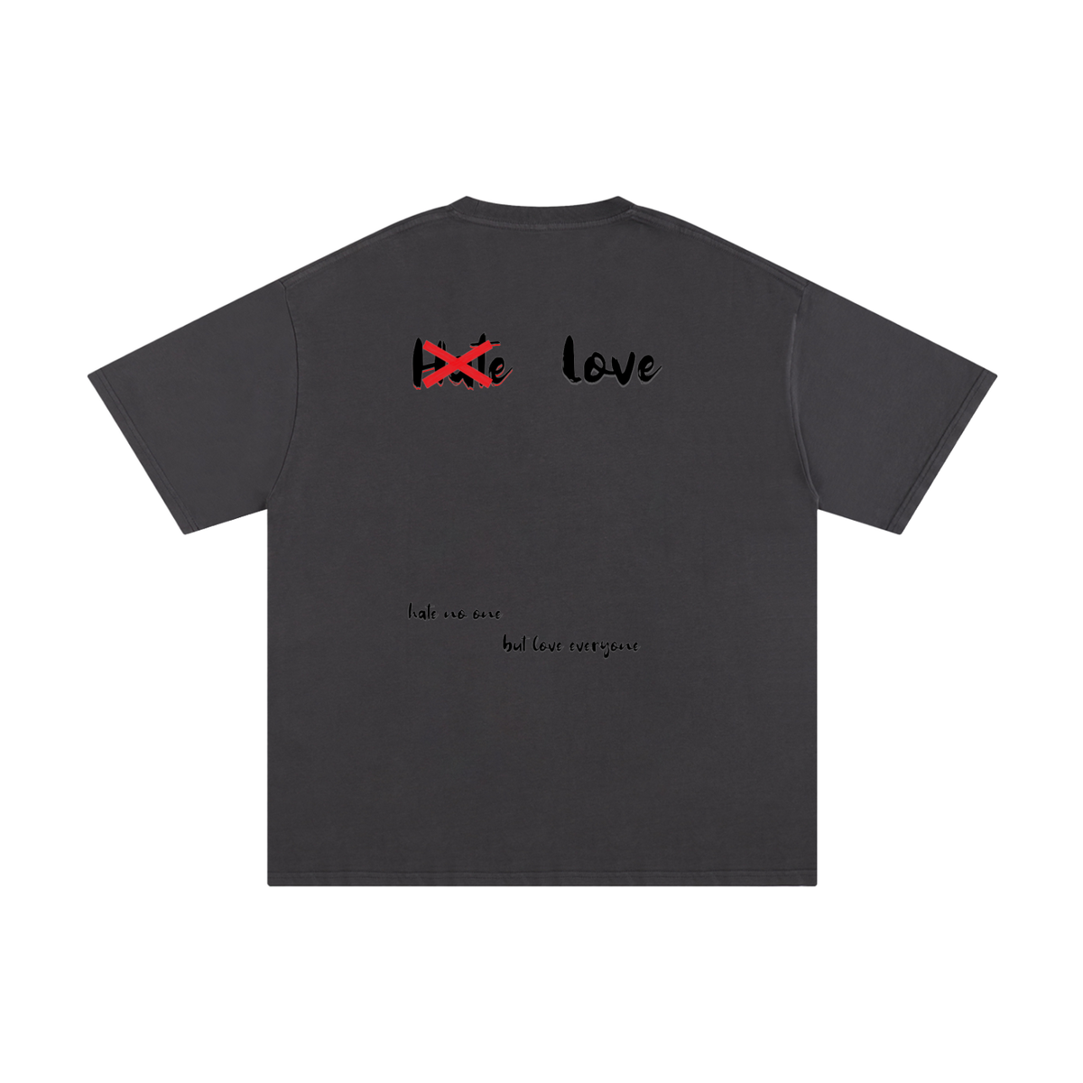 HeyHappi Love Over Hate T-Shirt