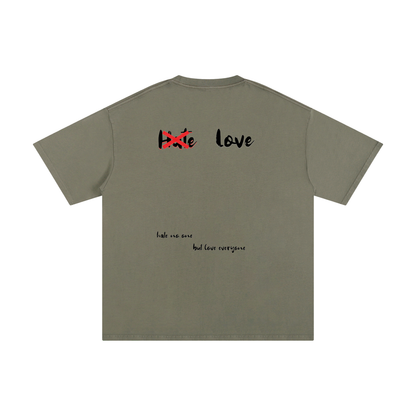 HeyHappi Love Over Hate T-Shirt