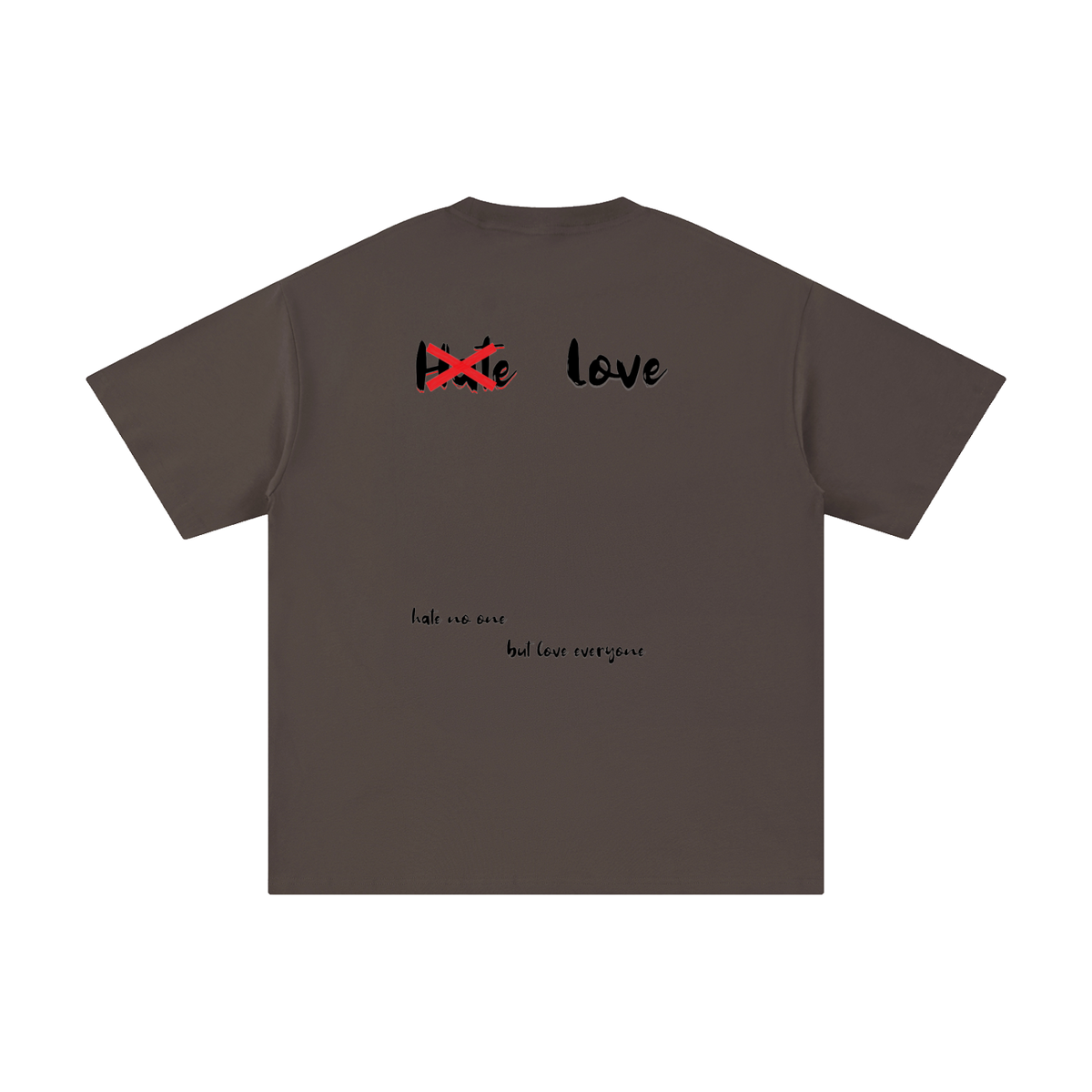 HeyHappi Love Over Hate T-Shirt
