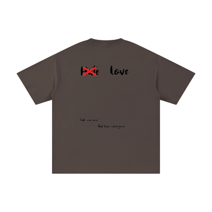 HeyHappi Love Over Hate T-Shirt