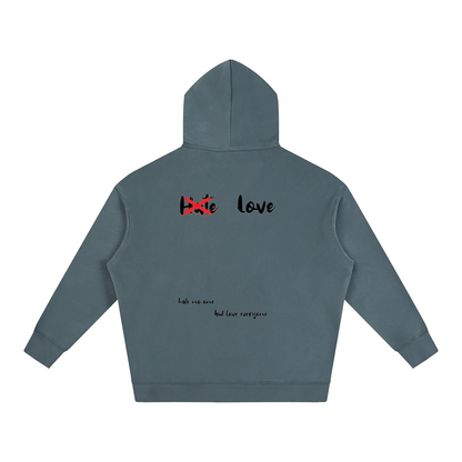 HeyHappi Love Over Hate Hoodie