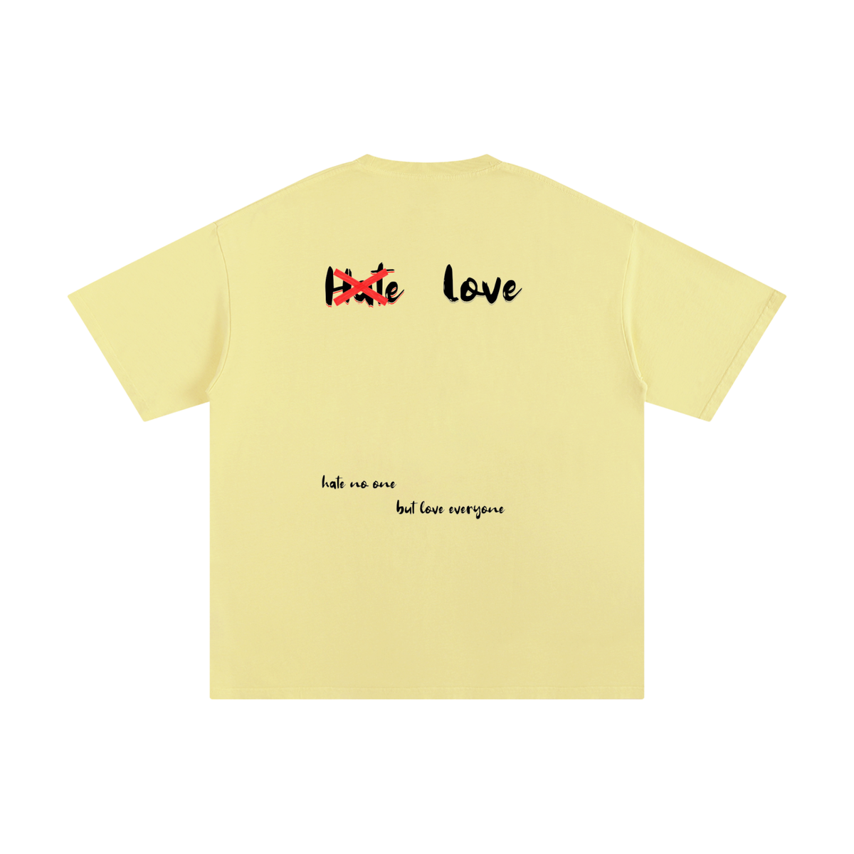 HeyHappi Love Over Hate T-Shirt