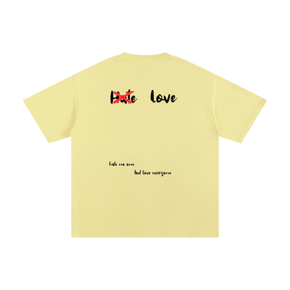 HeyHappi Love Over Hate T-Shirt