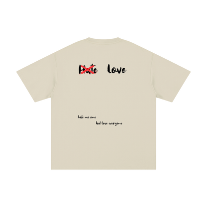 HeyHappi Love Over Hate T-Shirt