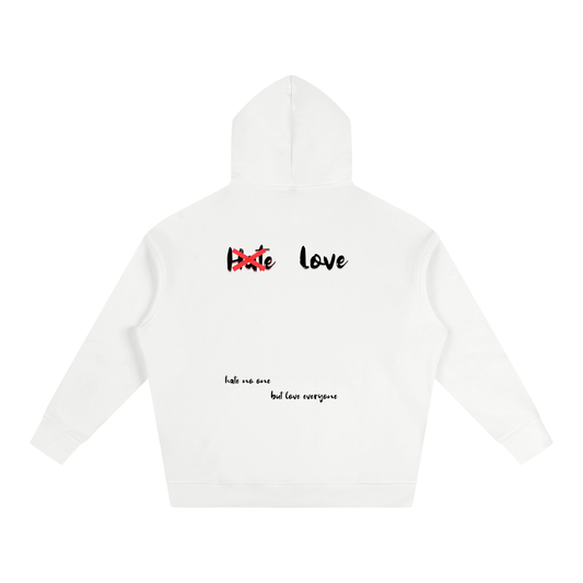 HeyHappi Love Over Hate Hoodie