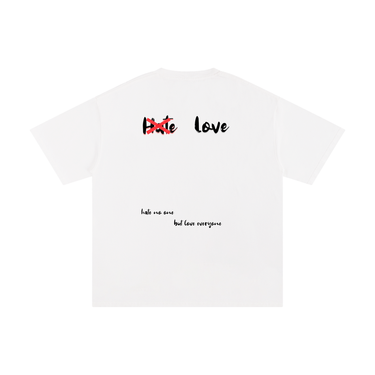 HeyHappi Love Over Hate T-Shirt