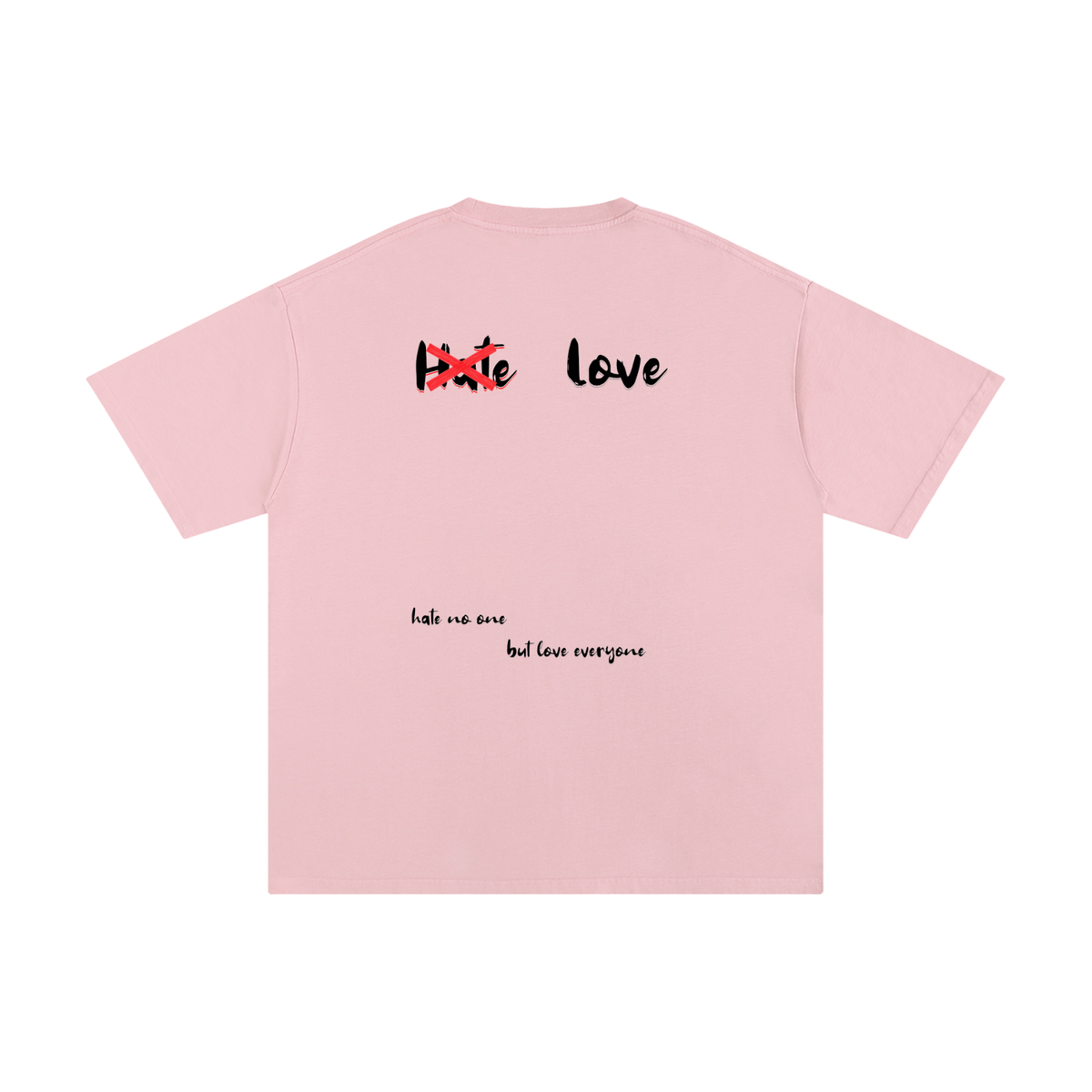 HeyHappi Love Over Hate T-Shirt