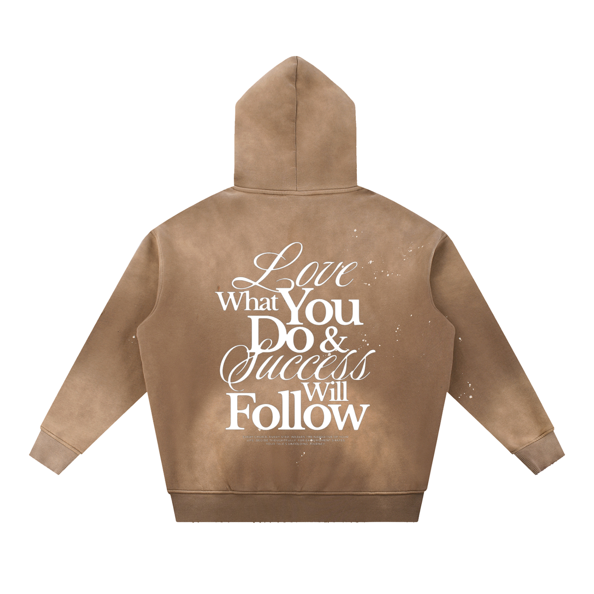 HeyHappi Love What You Do and Success Will Follow Hoodie