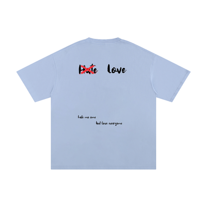 HeyHappi Love Over Hate T-Shirt