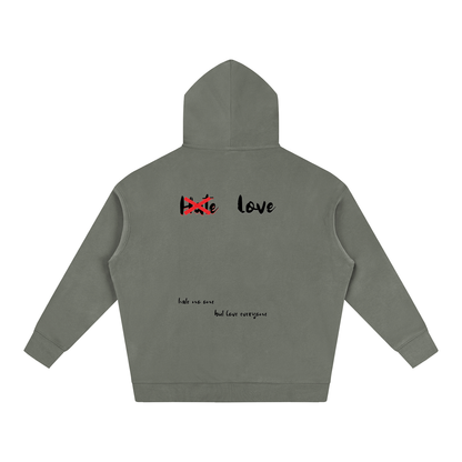 HeyHappi Love Over Hate Hoodie