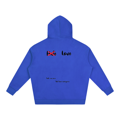 HeyHappi Love Over Hate Hoodie