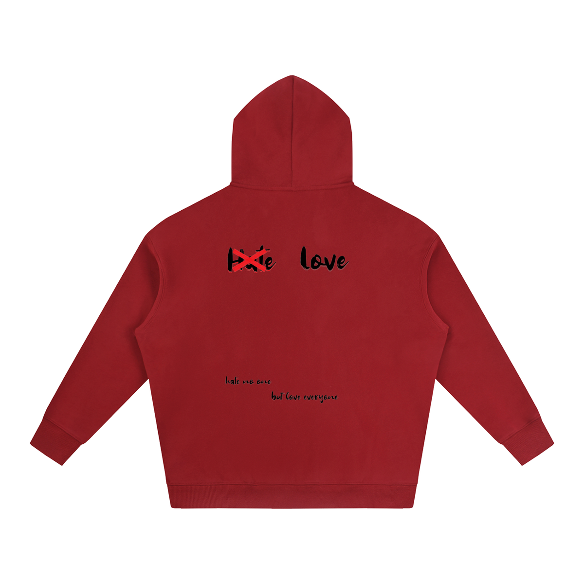 HeyHappi Love Over Hate Hoodie