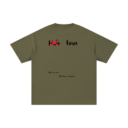 HeyHappi Love Over Hate T-Shirt
