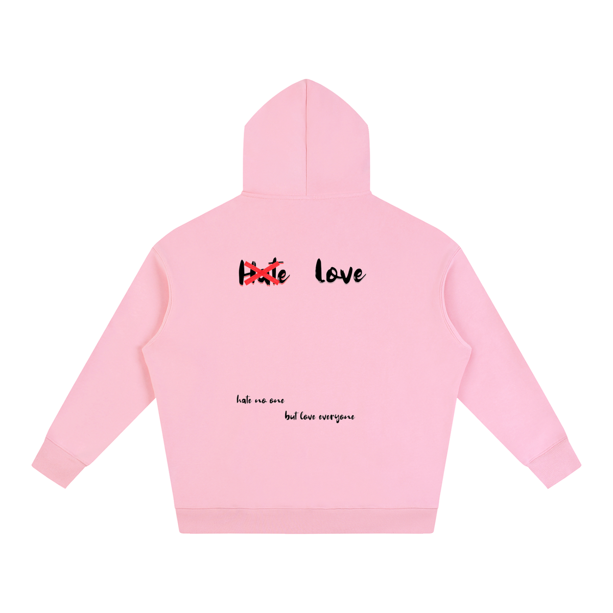 HeyHappi Love Over Hate Hoodie