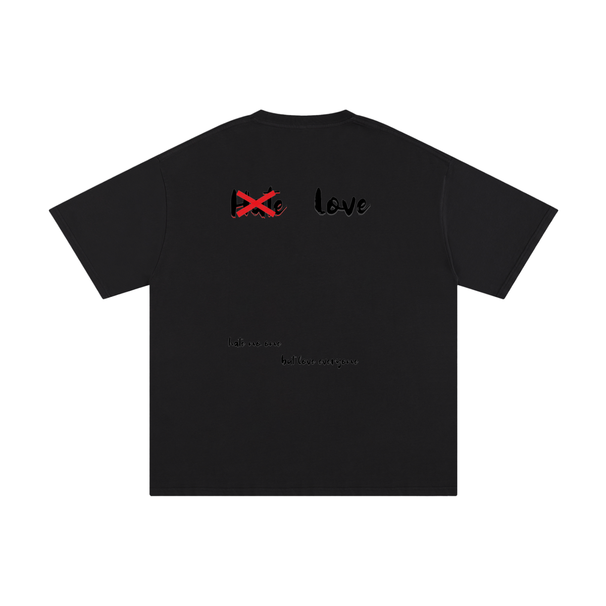 HeyHappi Love Over Hate T-Shirt