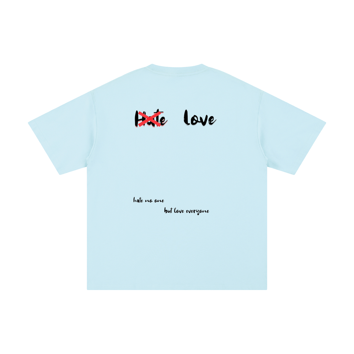 HeyHappi Love Over Hate T-Shirt