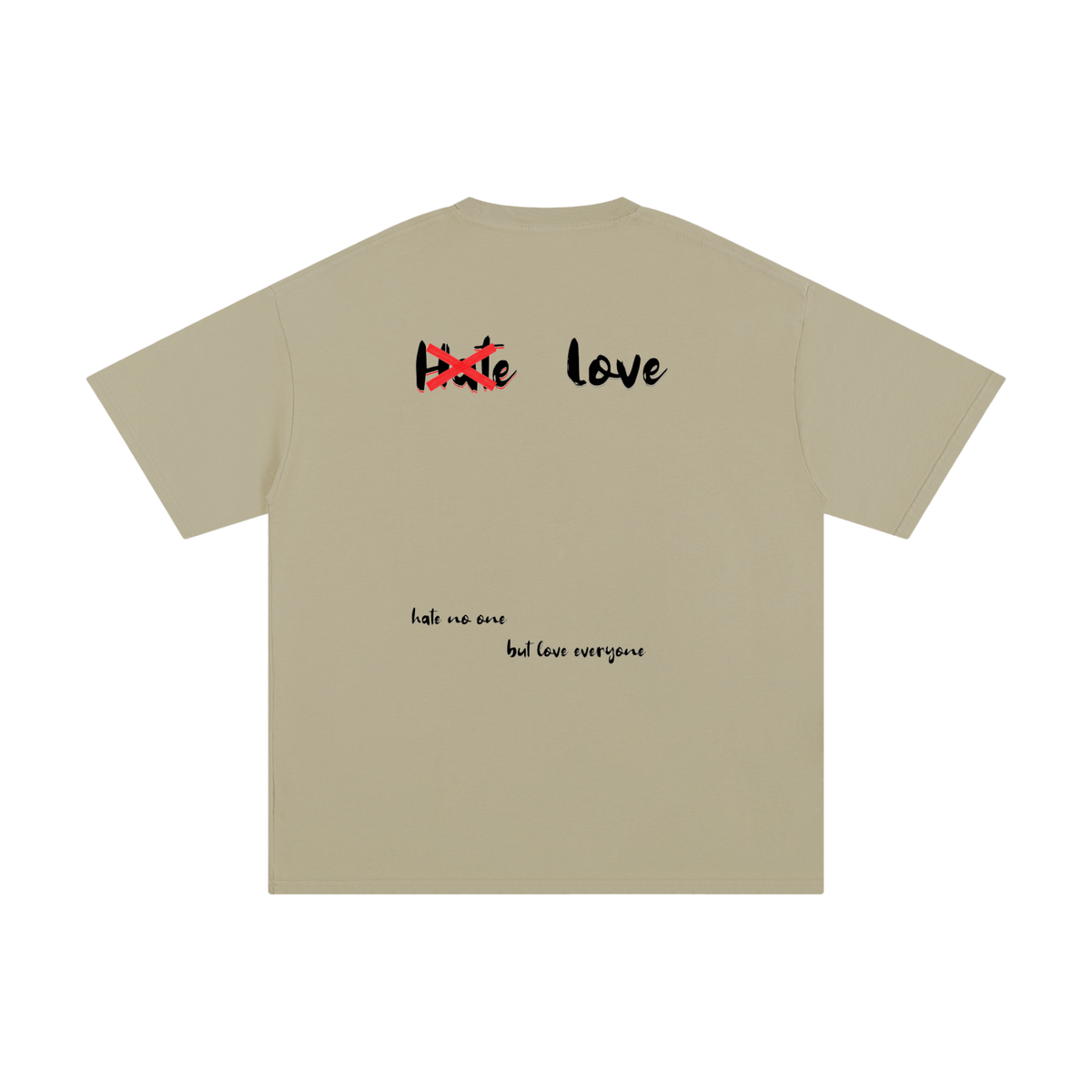 HeyHappi Love Over Hate T-Shirt
