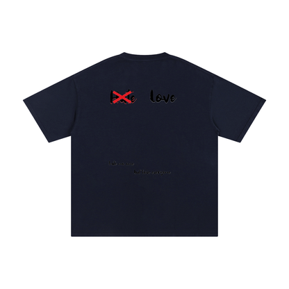 HeyHappi Love Over Hate T-Shirt