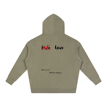 HeyHappi Love Over Hate Hoodie