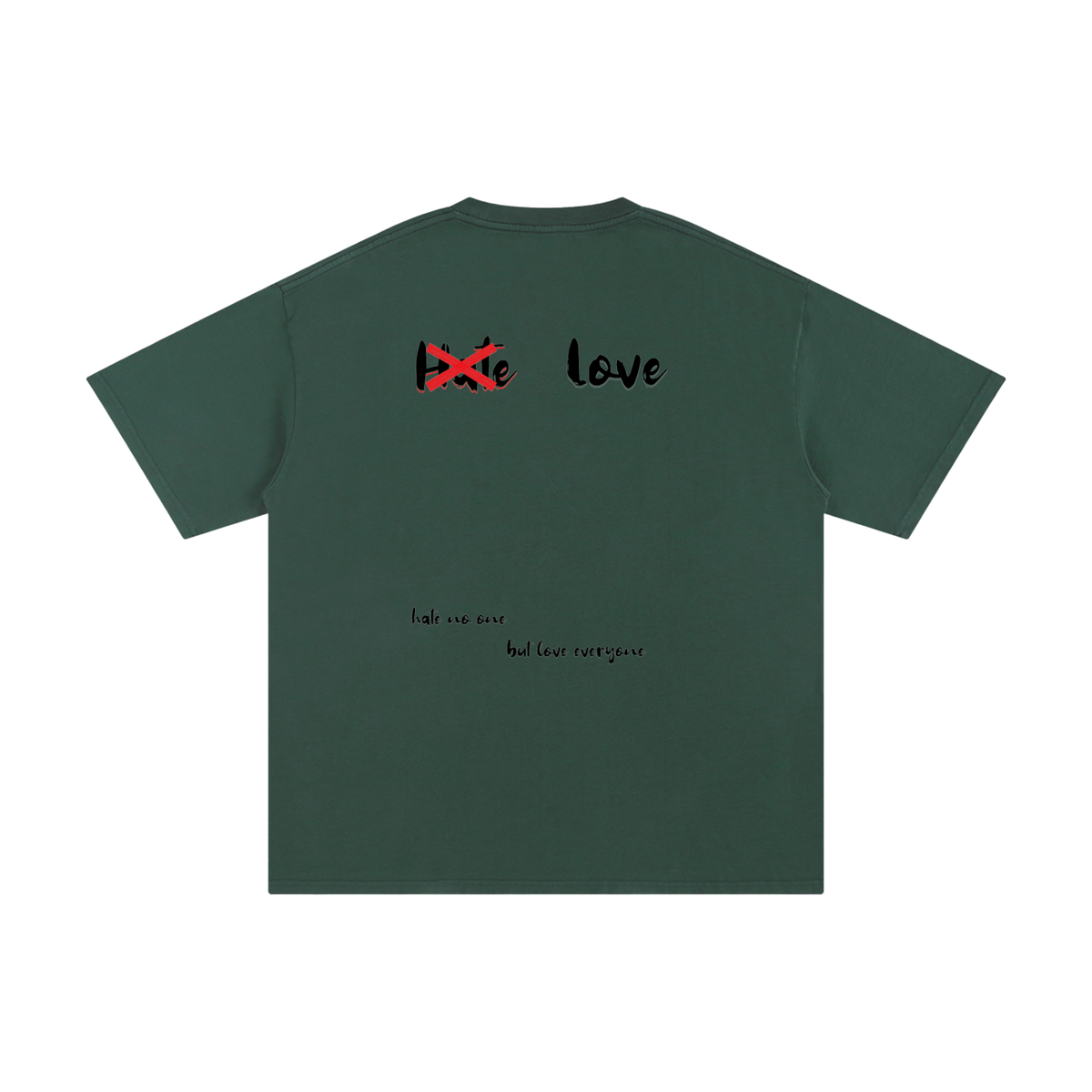 HeyHappi Love Over Hate T-Shirt