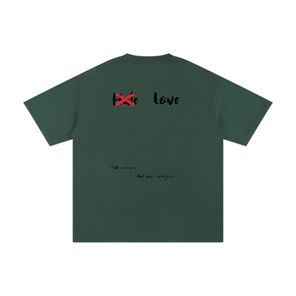HeyHappi Love Over Hate T-Shirt