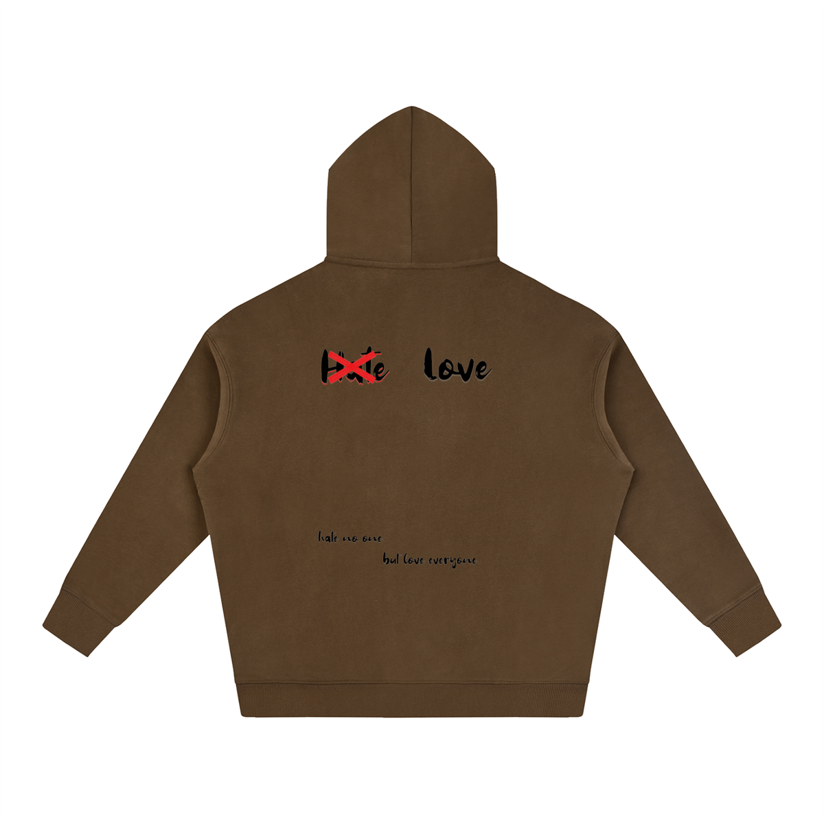 HeyHappi Love Over Hate Hoodie