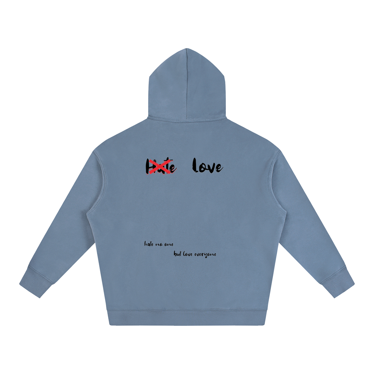 HeyHappi Love Over Hate Hoodie