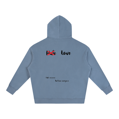 HeyHappi Love Over Hate Hoodie