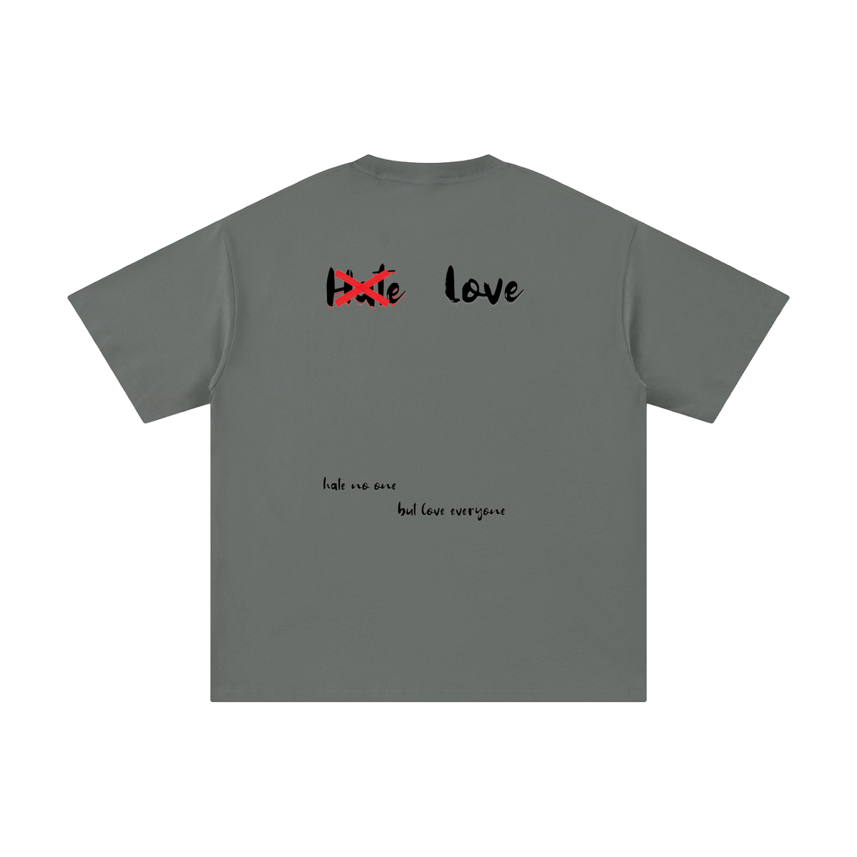 HeyHappi Love Over Hate T-Shirt