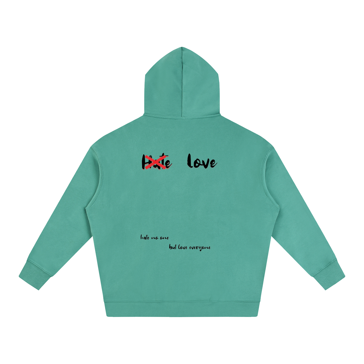 HeyHappi Love Over Hate Hoodie