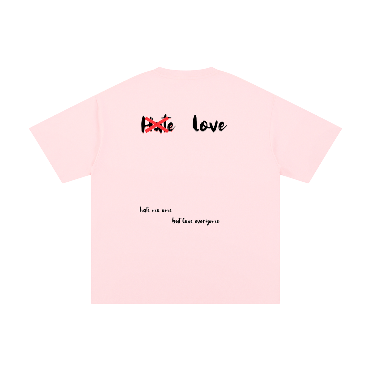 HeyHappi Love Over Hate T-Shirt