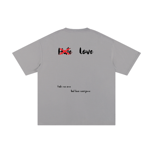 HeyHappi Love Over Hate T-Shirt
