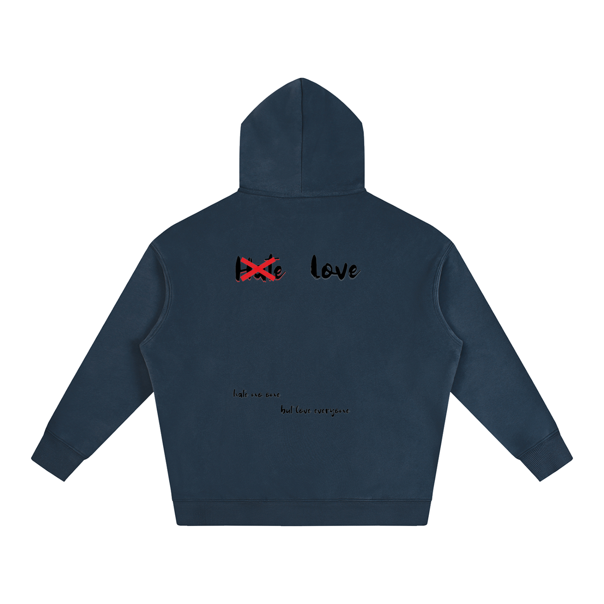 HeyHappi Love Over Hate Hoodie