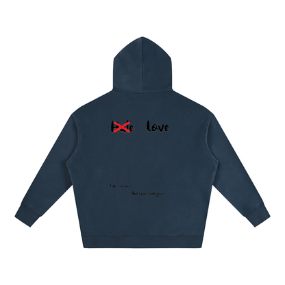HeyHappi Love Over Hate Hoodie